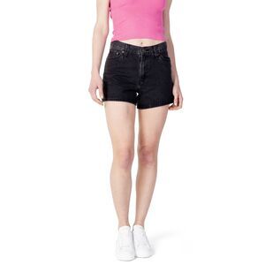 Levi`s 501 shorts classic denim Women Black